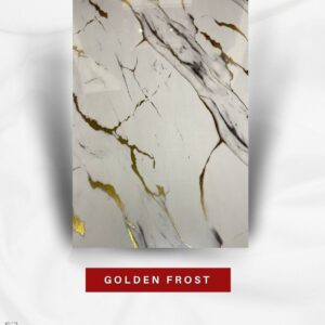 Golden Frost Mermer Plaka