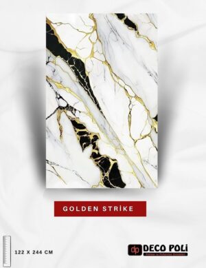 Golden Strike Mermer Plaka