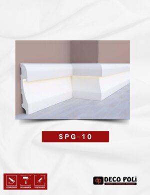 12cm Ledli Süpürgelik