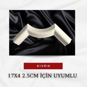 2,5cm Kıvrık Motif