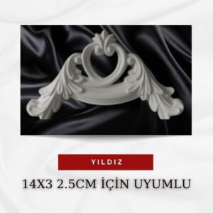 2,5cm Yıldız Motif