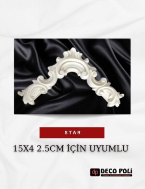 2,5cm Star Motif