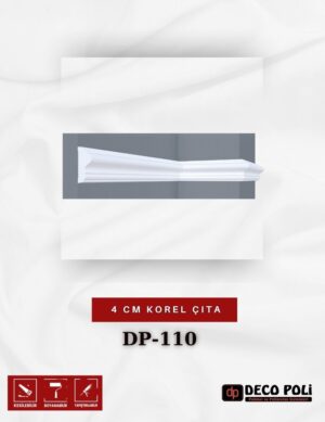 4cm Korel Boyanabilir Duvar Çıtası DP-110