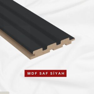 MDF Saf Siyah
