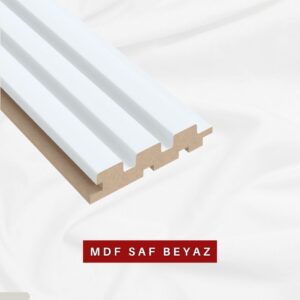 MDF Saf Beyaz