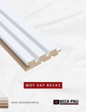 MDF Saf Beyaz