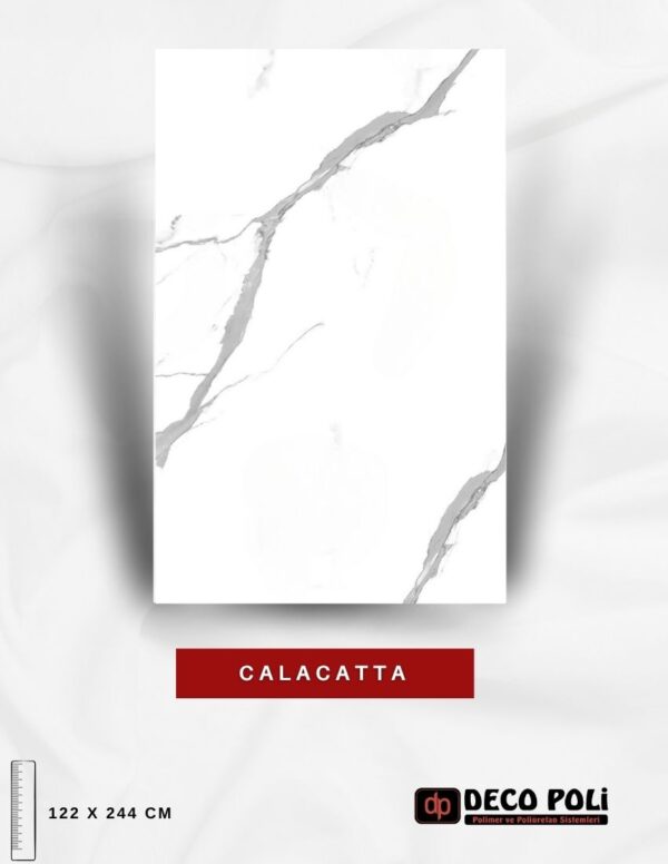 Calacatta Mermer Plaka