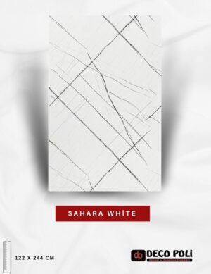Sahara White Mermer Plaka