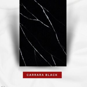 Carrara Black Mermer Plaka