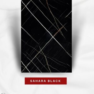 Sahara Black Mermer Plaka