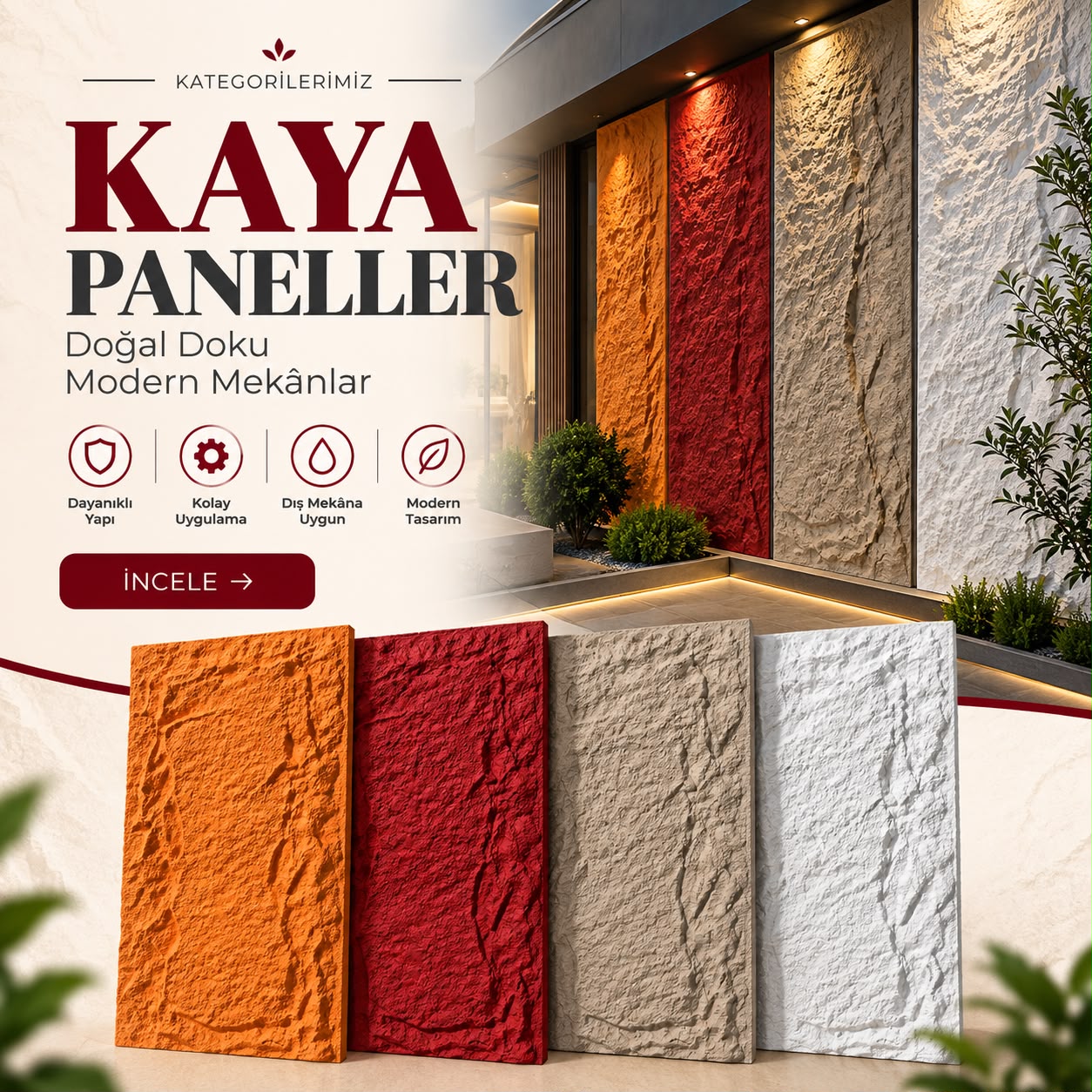 Kaya Panel — hazırladığınız orijinal kategori kapağı
